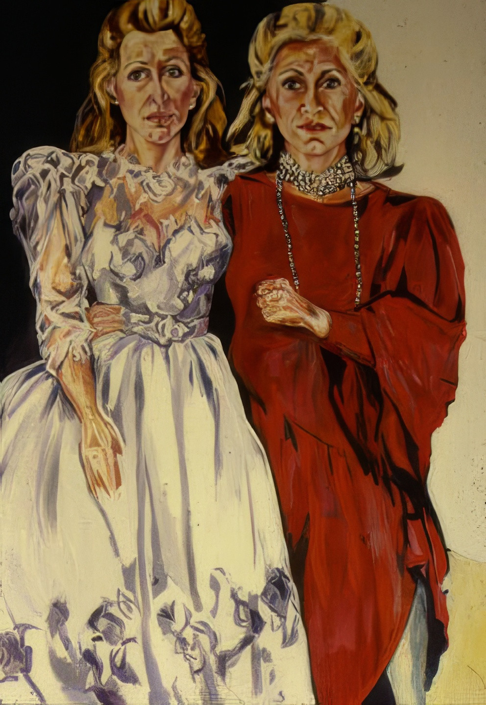 In their Party Dresses